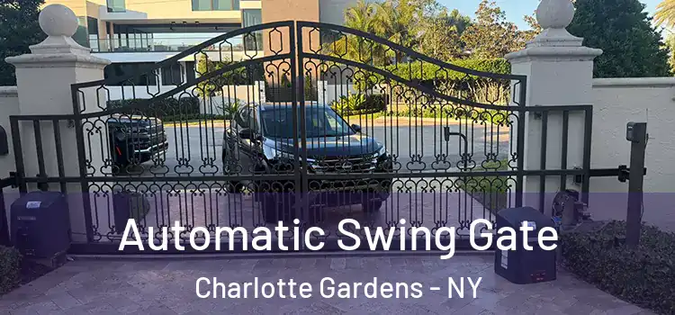 Automatic Swing Gate Charlotte Gardens - NY