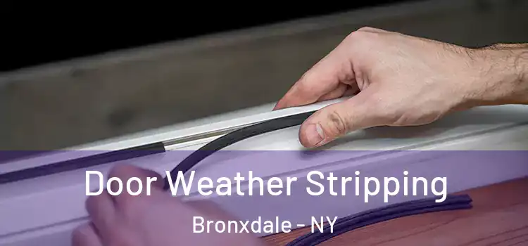 Door Weather Stripping Bronxdale - NY