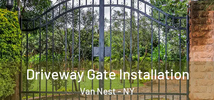 Driveway Gate Installation Van Nest - NY