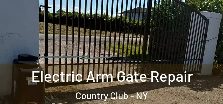 Electric Arm Gate Repair Country Club - NY