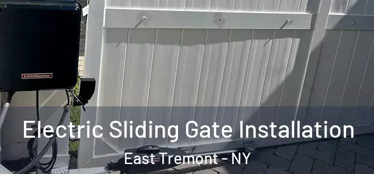  Electric Sliding Gate Installation East Tremont - NY