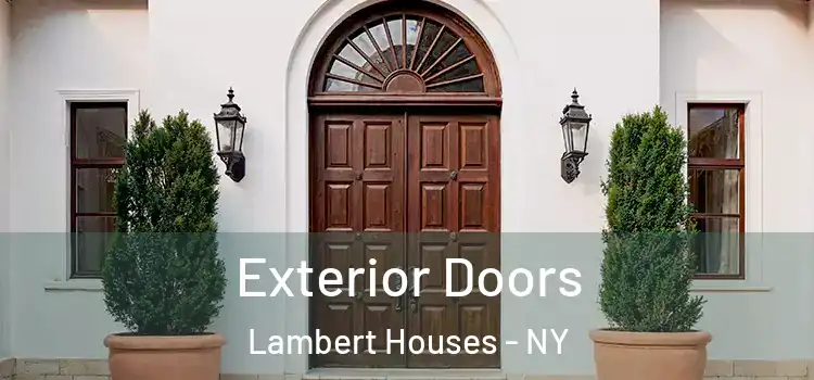  Exterior Doors Lambert Houses - NY