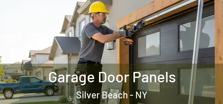  Garage Door Panels Silver Beach - NY