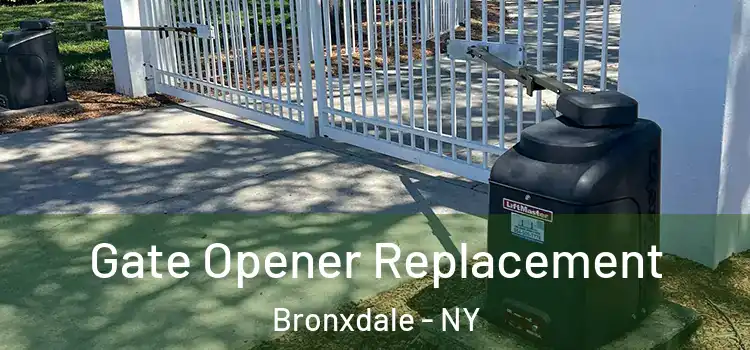 Gate Opener Replacement Bronxdale - NY