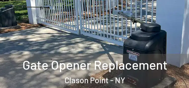 Gate Opener Replacement Clason Point - NY