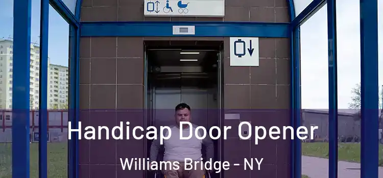 Handicap Door Opener Williams Bridge - NY