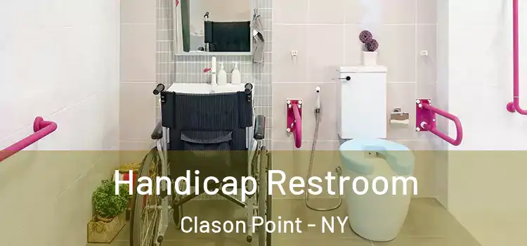 Handicap Restroom Clason Point - NY