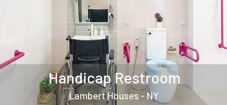 Handicap Restroom Lambert Houses - NY