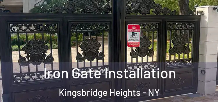  Iron Gate Installation Kingsbridge Heights - NY