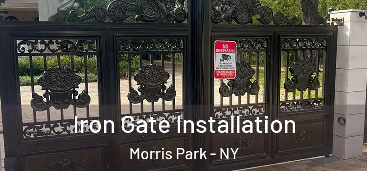 Iron Gate Installation Morris Park - NY