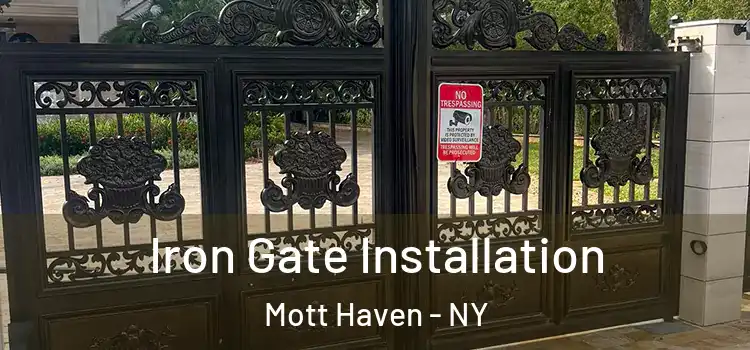 Iron Gate Installation Mott Haven - NY