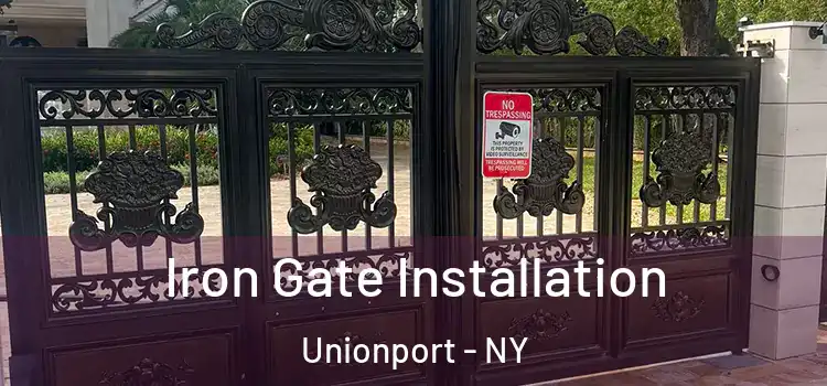 Iron Gate Installation Unionport - NY
