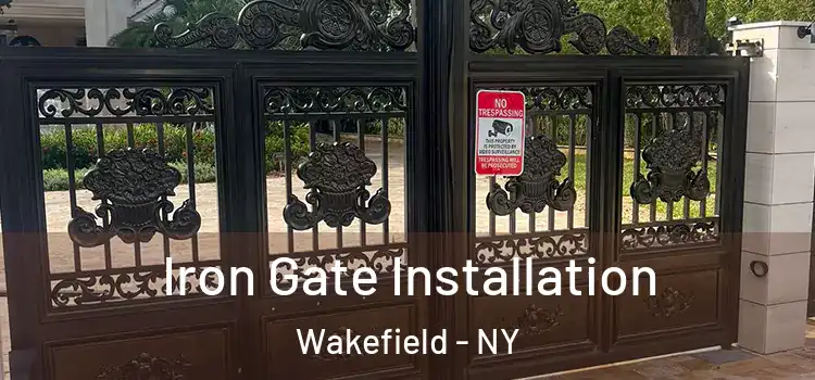 Iron Gate Installation Wakefield - NY