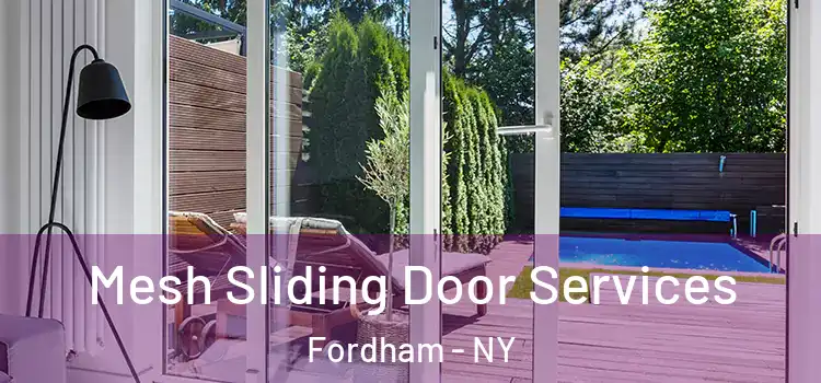 Mesh Sliding Door Services Fordham - NY