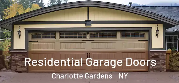  Residential Garage Doors Charlotte Gardens - NY