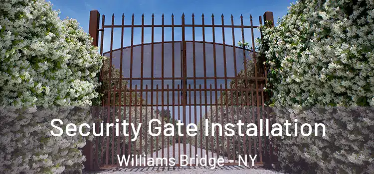  Security Gate Installation Williams Bridge - NY