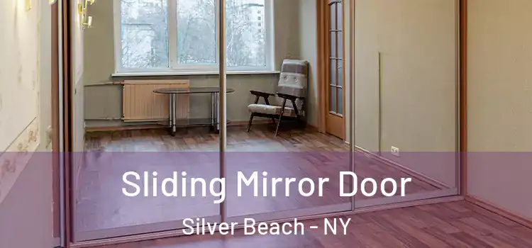  Sliding Mirror Door Silver Beach - NY