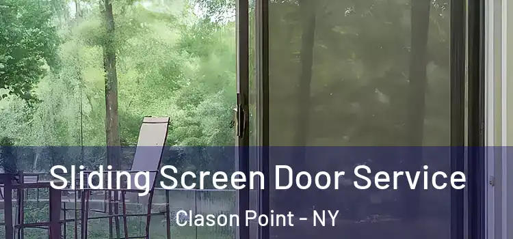 Sliding Screen Door Service Clason Point - NY